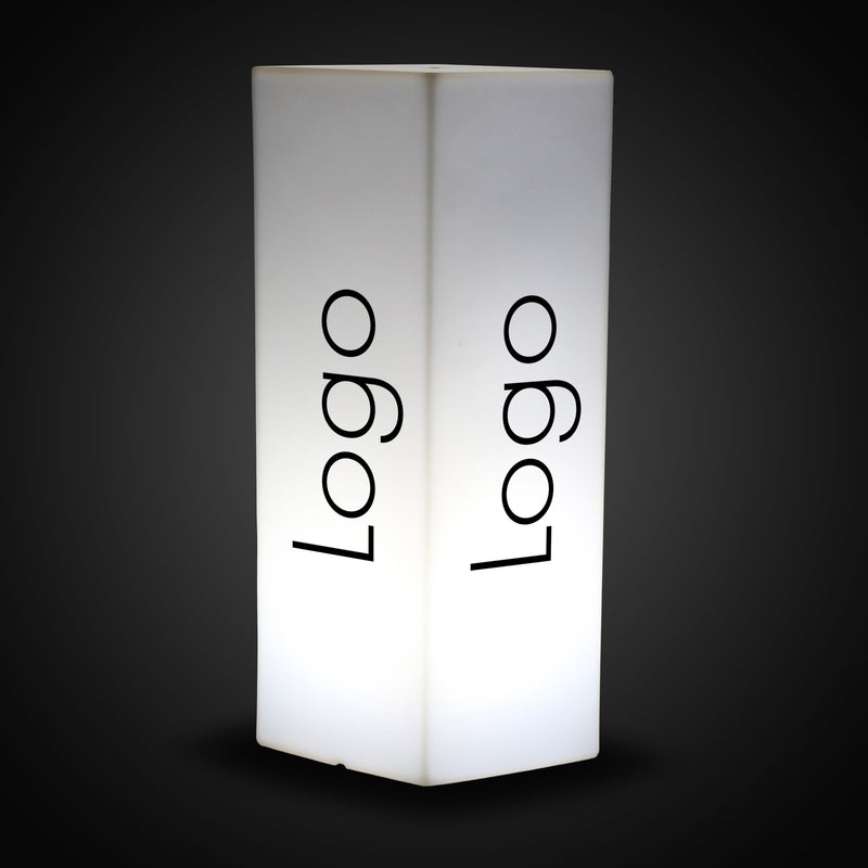 Personalisierter LED-Leuchtkasten Konferenz Firmenevent, Individuelle Standleuchte, Freistehendes beleuchtetes Display-Schild für Messe, Ausstellung