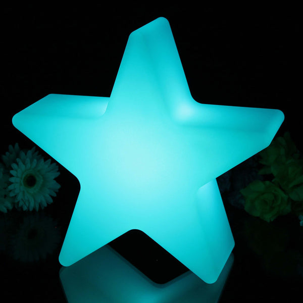Sternenlicht 40cm, Kinder LED Stehlampe kabellos, Weihnachten, Outdoor