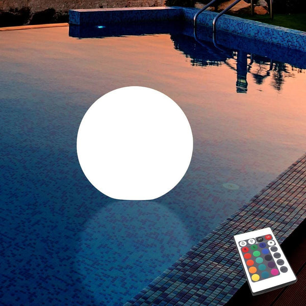 Schwimmende runde LED Outdoor Lampe 25cm Pool, Teich, Jacuzzi, Garten