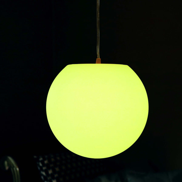Mehrfarbige LED Pendellampe mit Fernbedienung, 15cm Hängeleuchte