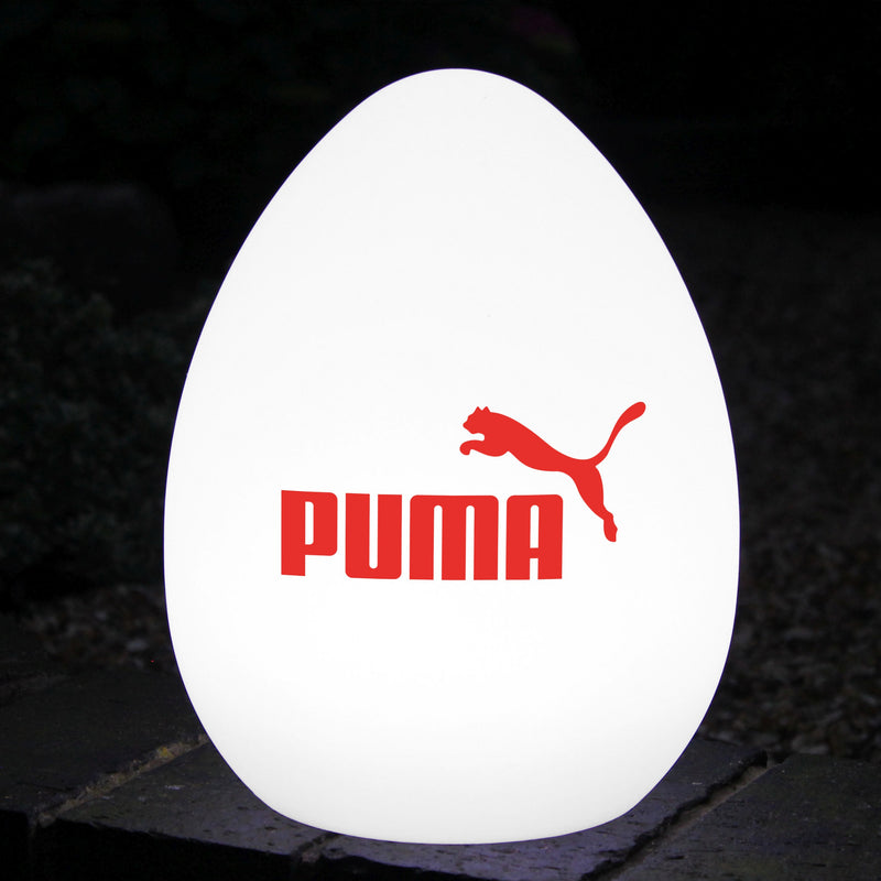 LED-Tischlampe individuell massgeschneidert Logo-Lichtwerbung mit Hintergrundbeleuchtung Multicolor